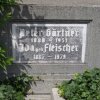 Gaertner Peter 1880-1951 Fleischer Ida 1887-1979 Grabstein